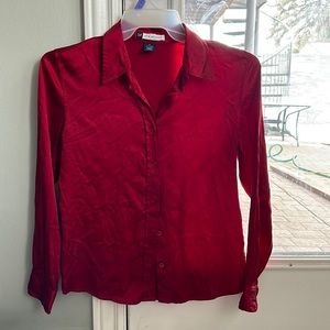 GAP silk stretch shirt